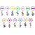 Barbie collector guerreira k-pop mini figura(sortido) - mattel (unidade) - Imagem 1