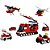 Brinquedo para montar bombeiros mix 26/29pcs - xalingo (unidade) - Imagem 2