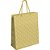 Sacola para presente decorada ouro c/relevo m 31x26x10cm - packpel (pct.c/10) - Imagem 1