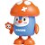 Boneco com mecanismo pinguim dancarino c/luz 16,5cm - samba toys (unidade) - Imagem 2