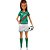 Barbie profissoes jogadora futebol uniforme n.16 - mattel (unidade) - Imagem 1