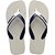 Chinelo havaianas masculino dual 39/0 branco/marinho - havaianas (par) - Imagem 1