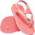 Chinelo havaianas infantil baby brasil logo 20 manga rosa - havaianas (par) - Imagem 2