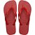 Chinelo havaianas top 41/2 vermelho hibisco - havaianas (par) - Imagem 1