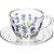 Xicara cha lavanda cristal 220ml 1 cj - lyor (unidade) - Imagem 1