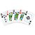 Baralho poker wsop duplo - copag (unidade) - Imagem 3