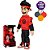 Boneco e personagem enaldinho 25cm c/colar poder - baby brink (unidade) - Imagem 3
