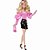 Barbie fashion deluxe style c/saia preta - mattel (unidade) - Imagem 5