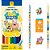 Kit escolar bob esponja 12 lapis de cor+5p - leonora (blister) - Imagem 2