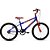Bicicleta aro 20 rock azul/vermelha - stone bike (unidade) - Imagem 3