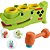 Fisher-price infant crocodilo bolinhas divertidas - mattel (unidade) - Imagem 1