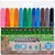 Caneta hidrografica jumbo minecraft 12 cores - leonora (estojo) - Imagem 1