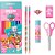 Kit escolar patrulha canina 12lap.cor+6p(s - leonora (blister) - Imagem 2