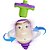 Brinquedo diverso toy story buzz lanca piao - toyng (unidade) - Imagem 1