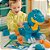 Mega bloks monte e ataque dino 3em1 22pcs - mattel (unidade) - Imagem 3
