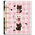 Caderno argolado cute cat elas+fichas+div.80f(s - cadersil (unidade) - Imagem 3