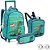 Mochila infantil com rodinha dino/shark lancheira+estojo(sortido) - seanite (kit) - Imagem 1