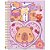 Caderno 01x1 cp.dura colegial pampy c/bloco coracao 80fls (s - cadersil (unidade) - Imagem 2