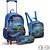 Mochila infantil com rodinha racing lancheira+estojo - seanite (kit) - Imagem 1