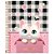 Caderno 01x1 cp.dura colegial cute cat c/pin colecion.80f(sortido) - cadersil (unidade) - Imagem 4