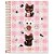 Caderno 01x1 cp.dura colegial cute cat c/pin colecion.80f(sortido) - cadersil (unidade) - Imagem 3