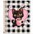 Caderno 01x1 cp.dura colegial cute cat c/pin colecion.80f(sortido) - cadersil (unidade) - Imagem 2
