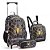 Mochila infantil com rodinha super spider lancheira+estojo - seanite (kit) - Imagem 1