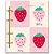 Caderno argolado oh my berry 80fls. (sortido) - cadersil (unidade) - Imagem 3