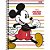 Caderno 01x1 capa dura mickey  80f - foroni (pct.c/04) - Imagem 1