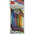 Caneta esferografica retratil color click 0.7mm - make+ (bl.c/06) - Imagem 1