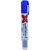 Pincel quadro branco qb recarregavel c/refil azul - make+ (cx.c/12) - Imagem 1