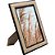 Porta retrato jute preto mdf/vidro 10x15cm - lyor (unidade) - Imagem 1