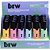 Caneta marca texto pop pastel 6 cores - brw (dp.c/24) - Imagem 1