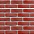 Plastico adesivo 45cmx10m tijolo vermelho 0,80 - leonora (rolo) - Imagem 1