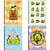 Caderno brochurao capa dura avocado 80fls. i.a - jandaia (pct.c/05) - Imagem 1