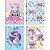 Caderno brochurao capa dura stitch angel 80fl - foroni (pct.c/05) - Imagem 1