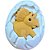 Borracha decorada raptors ovo de dino 2unx6blist - brw (dp.c/06) - Imagem 2