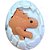 Borracha decorada raptors ovo de dino 2unx6blist - brw (dp.c/06) - Imagem 4