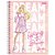 Caderno 01x1 capa dura barbie fit 80fls - foroni (pct.c/04) - Imagem 5