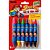 Giz de cera jumbo senninha 12 cores - brw (unidade) - Imagem 1