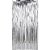 Cortina para decoracao metalizada prata 1x2m - art lille (unidade) - Imagem 3