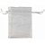 Saco de organza branco 07x09cm - art lille (pct.c/10) - Imagem 1