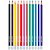 Lapis de cor sextavado bazze wave 12 cores apagavel - summit (pct.c/06) - Imagem 2
