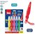 Tinta guache tris mega 5 cores pincel 14ml - summit (blister) - Imagem 1