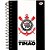 Caderneta 1/8 corinthians esp.cd 100x137 96f - kit (pct.c/04) - Imagem 3