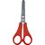 Tesoura escolar aco 13cm c/regua 3 cores - brw (dp.c/30) - Imagem 5
