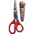 Tesoura escolar senninha c/capa 13cm. - brw (unidade) - Imagem 2