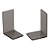 Bibliocanto plastico fume - carbrink (par) - Imagem 1