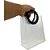 Sacola para presente lisa pvc transp/preta 16x8x18,5cm - art lille (pct.c/10) - Imagem 4