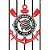 Caderno brochurao capa dura corinthians 80fls. - kit (pct.c/05) - Imagem 2